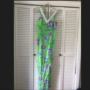 Lilly Pulitzer beaded maxi